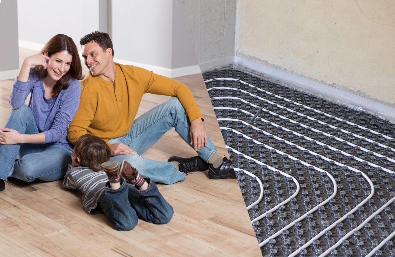 Intérieur chaleureux avec plancher en bois